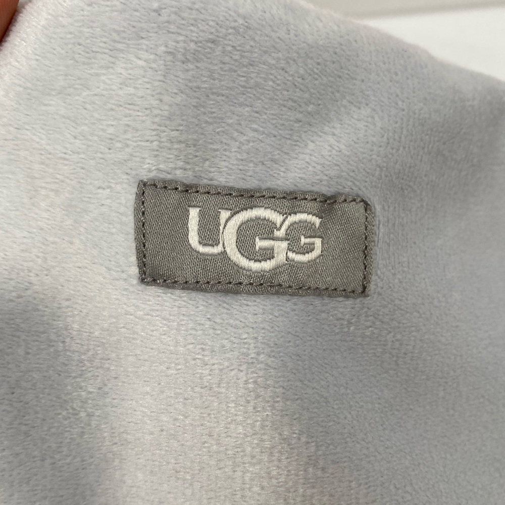 UGG Lovey Polar Glacier Gray Koala Bear Plush Baby Toddler Security Blanket - Picture 6 of 11